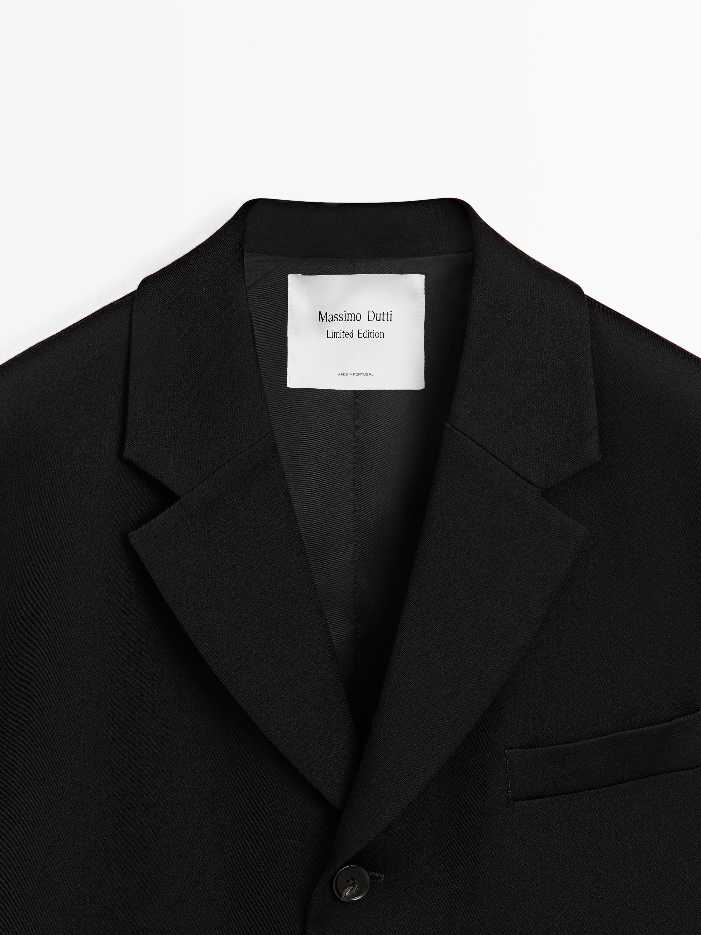 Long 100% wool coat - LIMITED